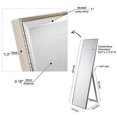 Traverse Modern Cheval Mirror