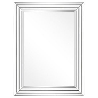 Multi Faceted Rectangle Wall Mirror