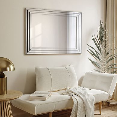 Multi Faceted Rectangle Wall Mirror