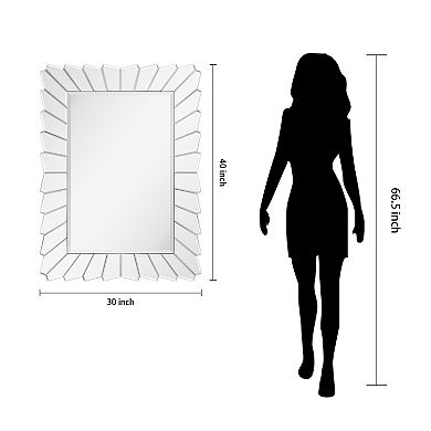 Traverse Modern Beveled Mirror