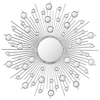 Milkyway I Bling Round Wall Mirror