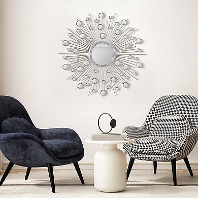 Milkyway I Bling Round Wall Mirror