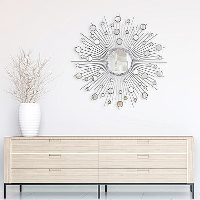 Milkyway I Bling Round Wall Mirror