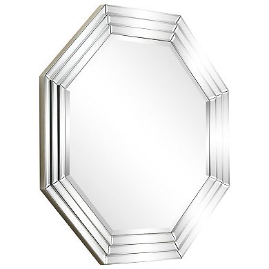 Multi Faceted Octagons Wall Mirror