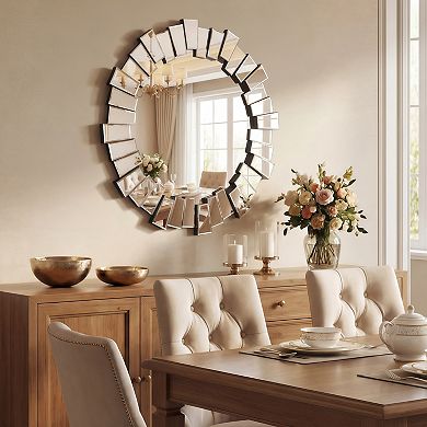 Traverse Modern Round Mirror