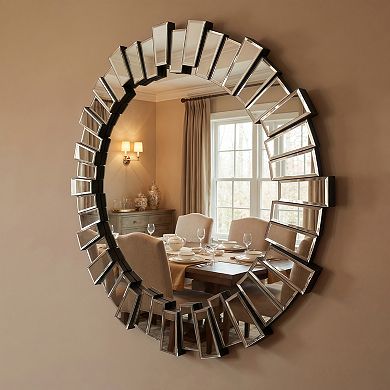 Traverse Modern Round Mirror
