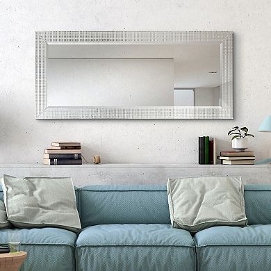 Bling Beveled Glass Rectangle Wall Mirror