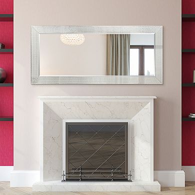 Bling Beveled Glass Rectangle Wall Mirror