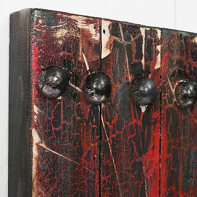 Antique Wooden Doors 1 Rugged Wooden Wall Art