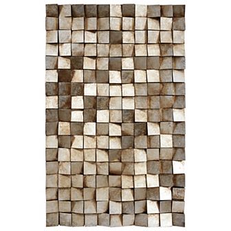 Textured 1 Rugged Blocks with Gold Leaf Wall Art