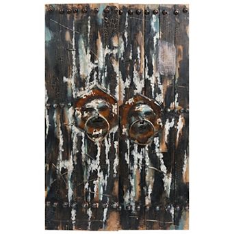 Antique Wooden Doors 2 Rugged Wooden Wall Art