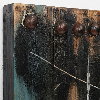 Antique Wooden Doors 2 Rugged Wooden Wall Art