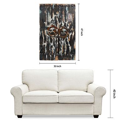 Antique Wooden Doors 2 Rugged Wooden Wall Art