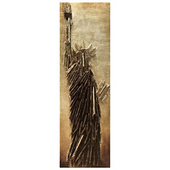 Liberty Rugged Wooden Wall Art