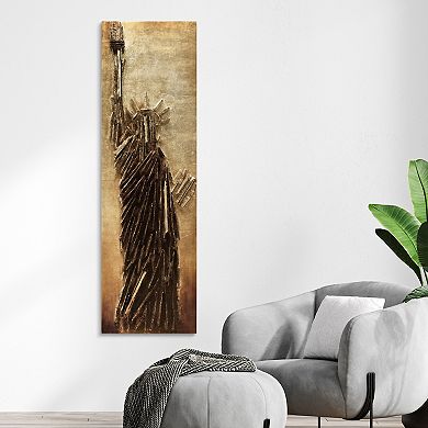 Liberty Rugged Wooden Wall Art