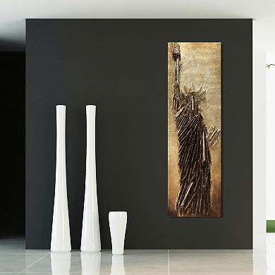 Liberty Rugged Wooden Wall Art