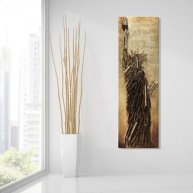 Liberty Rugged Wooden Wall Art