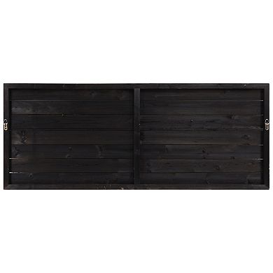 Chickens Iron Wooden Wall Art