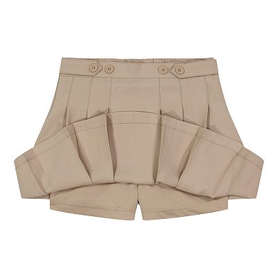 5 pairs of Khaki 2024 uniform Skorts. Skirt- built in shorts. Girls' sz 14