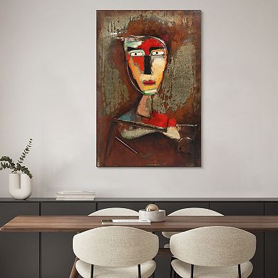 Home 3 Mixed Media Iron Dimensional Wall Art