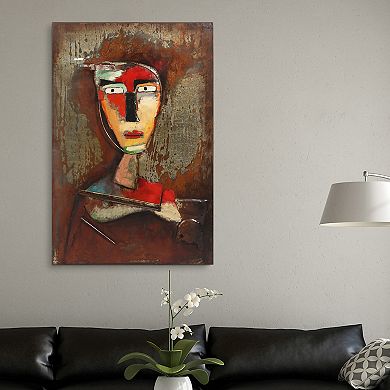 Home 3 Mixed Media Iron Dimensional Wall Art