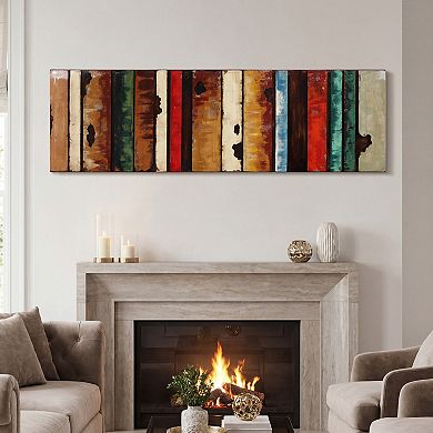 Rustic Flow 1 Mixed Media Iron Dimensional Wall Art