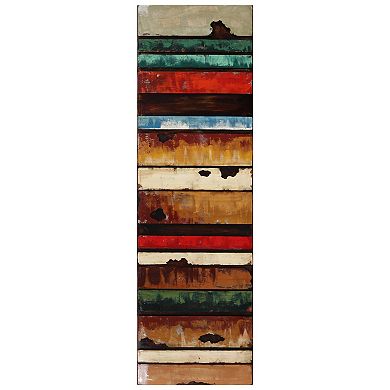 Rustic Flow 1 Mixed Media Iron Dimensional Wall Art