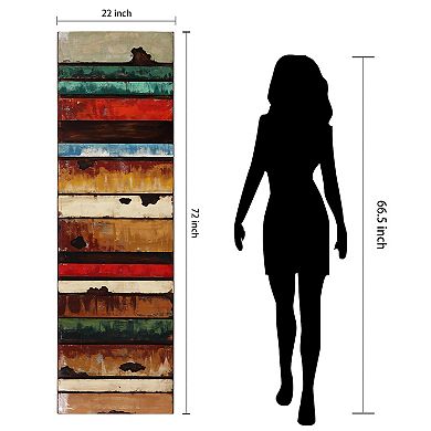 Rustic Flow 1 Mixed Media Iron Dimensional Wall Art