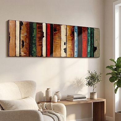 Rustic Flow 1 Mixed Media Iron Dimensional Wall Art