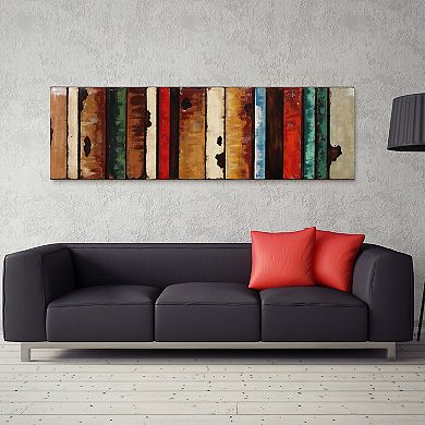 Rustic Flow 1 Mixed Media Iron Dimensional Wall Art