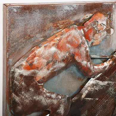 Race Day Mixed Media Iron Dimensional Wall Art