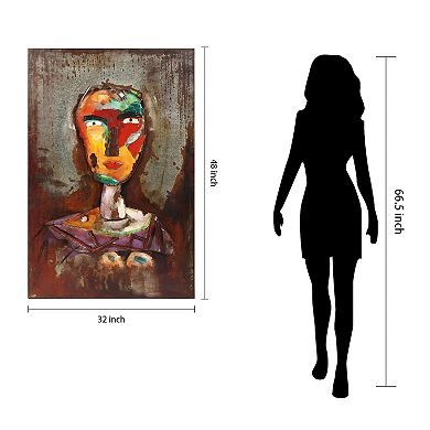 Home 2 Mixed Media Iron Dimensional Wall Art