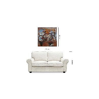 Empire Art Direct Biking Metal Wall Art