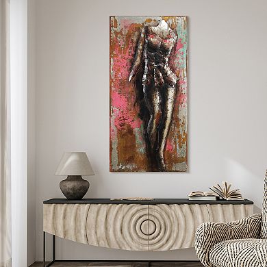 Catwalk Mixed Media Iron Dimensional Wall Art