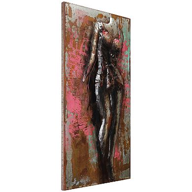 Catwalk Mixed Media Iron Dimensional Wall Art