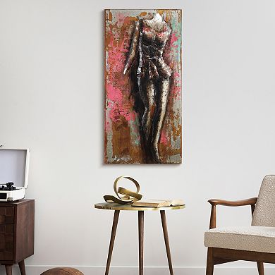 Catwalk Mixed Media Iron Dimensional Wall Art