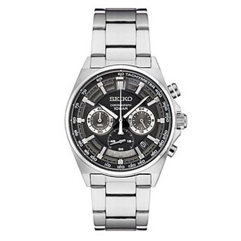 Seiko Men's Essential Stainless Steel Chronograph Watch - SSB397