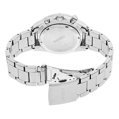 Seiko Men's Essential Stainless Steel Chronograph Watch - SSB397