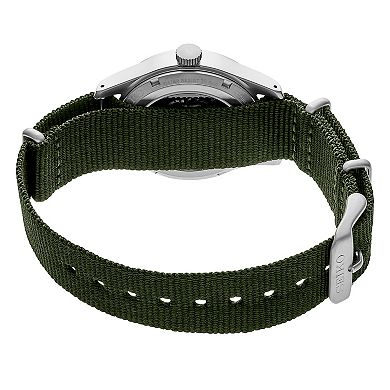 Seiko Men's 5 Sports Stainless Steel Green Dial Watch - SRPG33