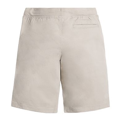 Boys 4-14 & Husky IZOD Knit Waist Twill Pull-On Shorts