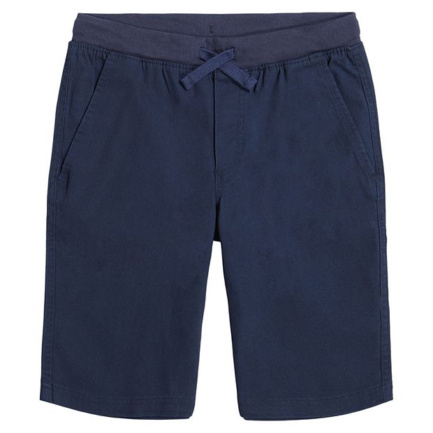 Junior Boys' [8-20] Cotton Twill Drawstring Short