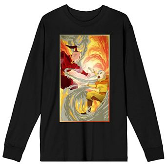 Men's Avatar Aang & Zuko Fighting Tee