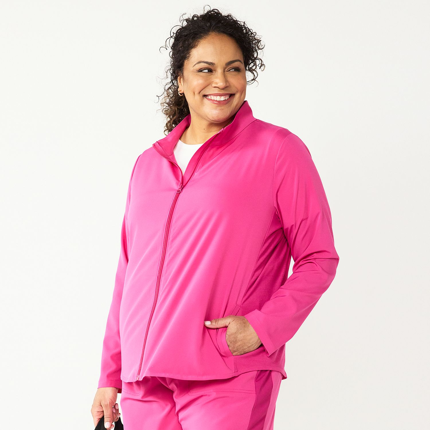 kohls plus size spring jackets