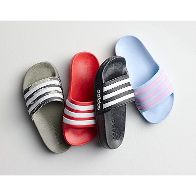 New Adidas Slide Sandals adidas Adilette Lumia Slides - Blue | Free Shipping with adiClub main image 3