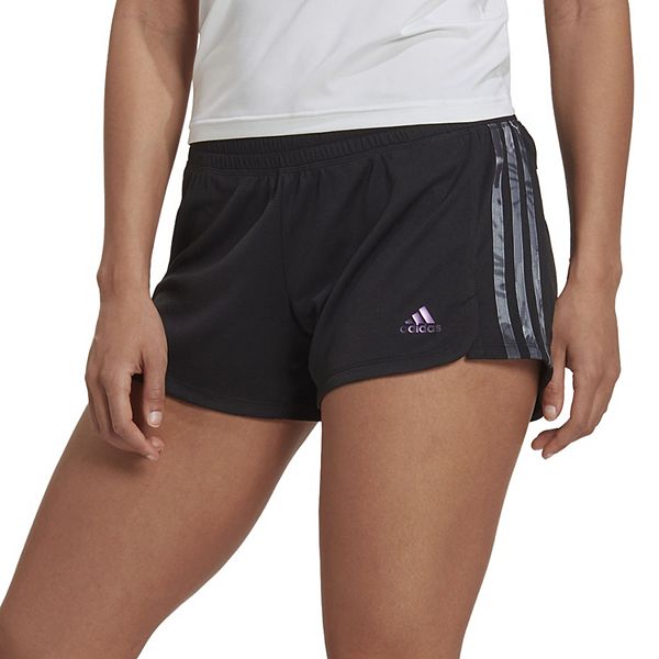 Women's adidas AEROREADY Made4Training Floral-Stripe Pacer Shorts