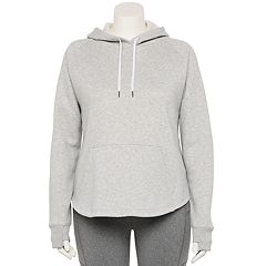 Womens Grey Tek Gear Hoodies & Sweatshirts Tops, Clothing