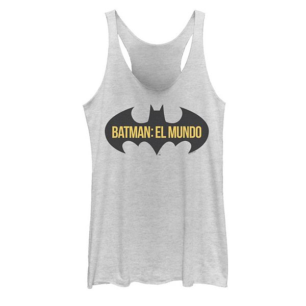 Juniors' Batman: El Mundo Spain Bat Logo Tank