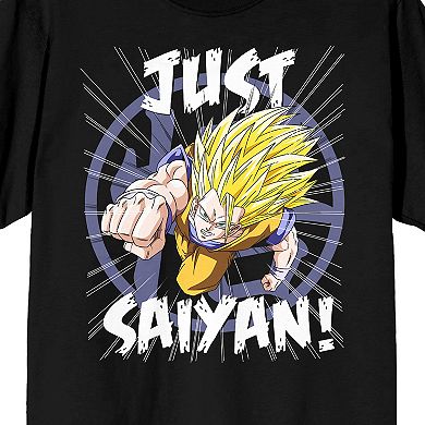 Men's Dragon Ball Z Just Saiyan Tee