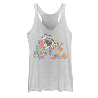 Disney's Mickey Mouse & Friends 90's Style Portrait Racerback Tank Top