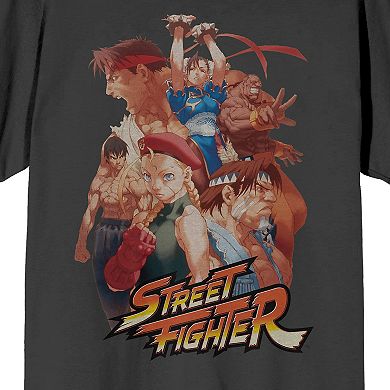 Men's Street Fighter Characters Tee